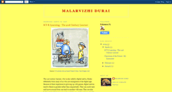 Desktop Screenshot of malarvizhidurai.blogspot.com