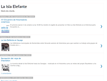 Tablet Screenshot of laislaelefante.blogspot.com