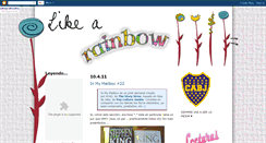 Desktop Screenshot of likearainboow.blogspot.com