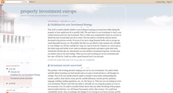 Desktop Screenshot of europe-property-investment.blogspot.com