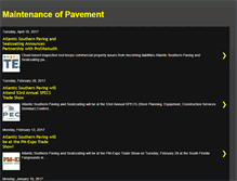 Tablet Screenshot of pavementmaintenance.blogspot.com