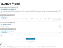 Tablet Screenshot of downtownprescott.blogspot.com