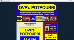 Desktop Screenshot of dvp-potpourri.blogspot.com