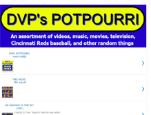 Tablet Screenshot of dvp-potpourri.blogspot.com