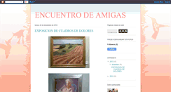 Desktop Screenshot of encuentrodeamigasnava.blogspot.com