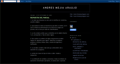 Desktop Screenshot of andresmejiaaraujo.blogspot.com