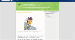 Desktop Screenshot of cerebrocreativo.blogspot.com