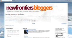 Desktop Screenshot of newfrontiersbloggers.blogspot.com