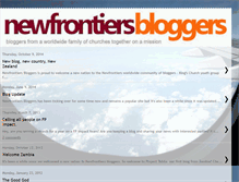 Tablet Screenshot of newfrontiersbloggers.blogspot.com