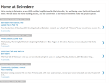 Tablet Screenshot of homeatbelvedere.blogspot.com