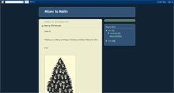 Desktop Screenshot of mizen2malin.blogspot.com