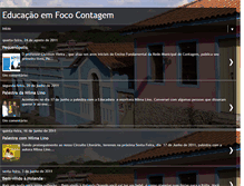 Tablet Screenshot of educacaoemfococontagem.blogspot.com