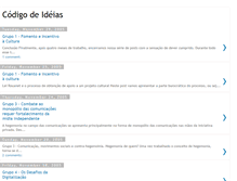 Tablet Screenshot of codigodeideias.blogspot.com