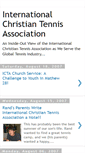 Mobile Screenshot of christiantennisassociation.blogspot.com