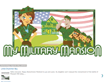 Tablet Screenshot of mymilitarymansion.blogspot.com