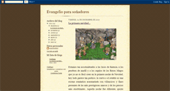 Desktop Screenshot of evangelioparajovenes.blogspot.com