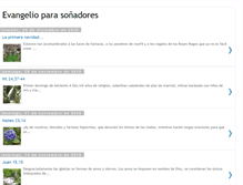 Tablet Screenshot of evangelioparajovenes.blogspot.com