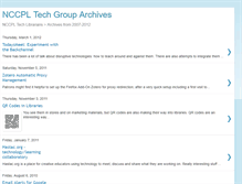 Tablet Screenshot of nccpltech.blogspot.com