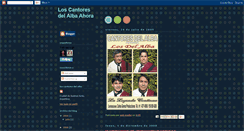 Desktop Screenshot of loscantoresdelalbaahora.blogspot.com