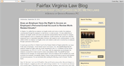 Desktop Screenshot of fairfaxlaw.blogspot.com