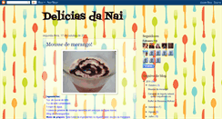 Desktop Screenshot of cozinhandocomanai.blogspot.com