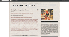 Desktop Screenshot of careysbookproject.blogspot.com