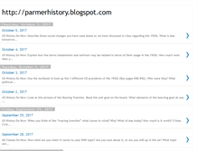 Tablet Screenshot of parmerhistory.blogspot.com
