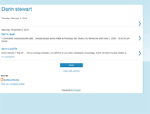 Tablet Screenshot of darinstewart.blogspot.com