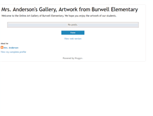 Tablet Screenshot of mrsandersonsgallery.blogspot.com
