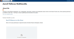 Desktop Screenshot of jaredthibeaumedia.blogspot.com
