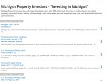 Tablet Screenshot of michiganpropertyinvestors.blogspot.com