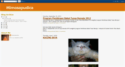 Desktop Screenshot of mimosa2002.blogspot.com