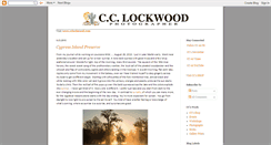 Desktop Screenshot of cclockwood.blogspot.com