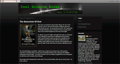 Desktop Screenshot of coolsciencebooks.blogspot.com