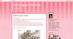 Desktop Screenshot of mariaignezsimoes.blogspot.com