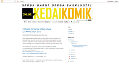 Desktop Screenshot of kedaikomikonline.blogspot.com