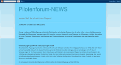 Desktop Screenshot of pilotenforum.blogspot.com