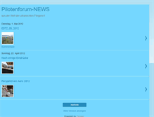 Tablet Screenshot of pilotenforum.blogspot.com