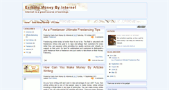 Desktop Screenshot of earningmoneybyinternet.blogspot.com