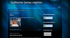 Desktop Screenshot of guilhermesantosreporter.blogspot.com