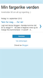 Mobile Screenshot of minfargerikeverden-annette.blogspot.com