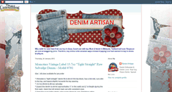 Desktop Screenshot of denimartisan.blogspot.com