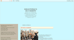 Desktop Screenshot of bibliothequedecorbeny.blogspot.com