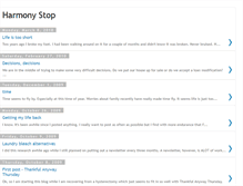 Tablet Screenshot of harmonystop.blogspot.com