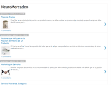 Tablet Screenshot of neuromercadeo.blogspot.com