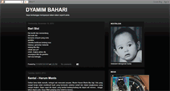 Desktop Screenshot of dyamimbahari.blogspot.com