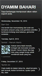 Mobile Screenshot of dyamimbahari.blogspot.com
