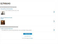 Tablet Screenshot of eltribunol.blogspot.com