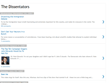 Tablet Screenshot of dissentators.blogspot.com