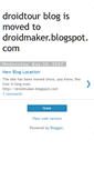 Mobile Screenshot of droidtour.blogspot.com